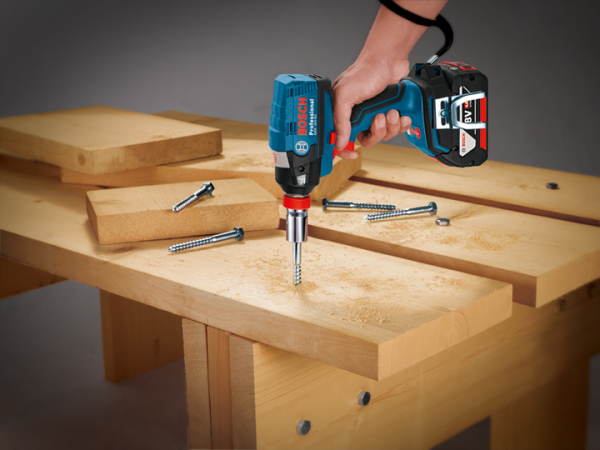 Bosch Professional GDX 18 V-EC 5,0 Ah Çift Akülü Darbeli Somun Sıkma - Kömürsüz Motor