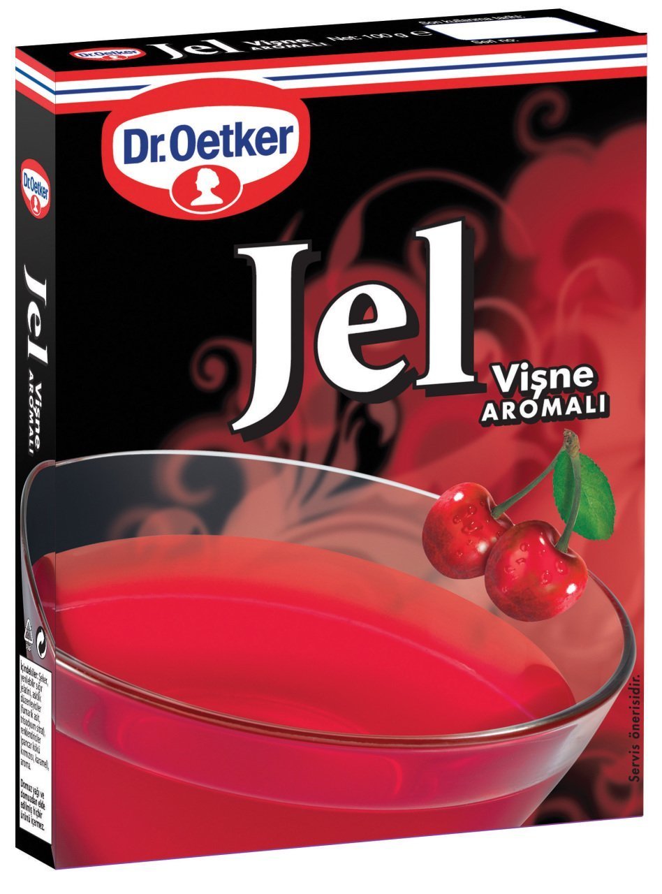 Dr.Oetker Vişne Aromalı Jel 100 gr
