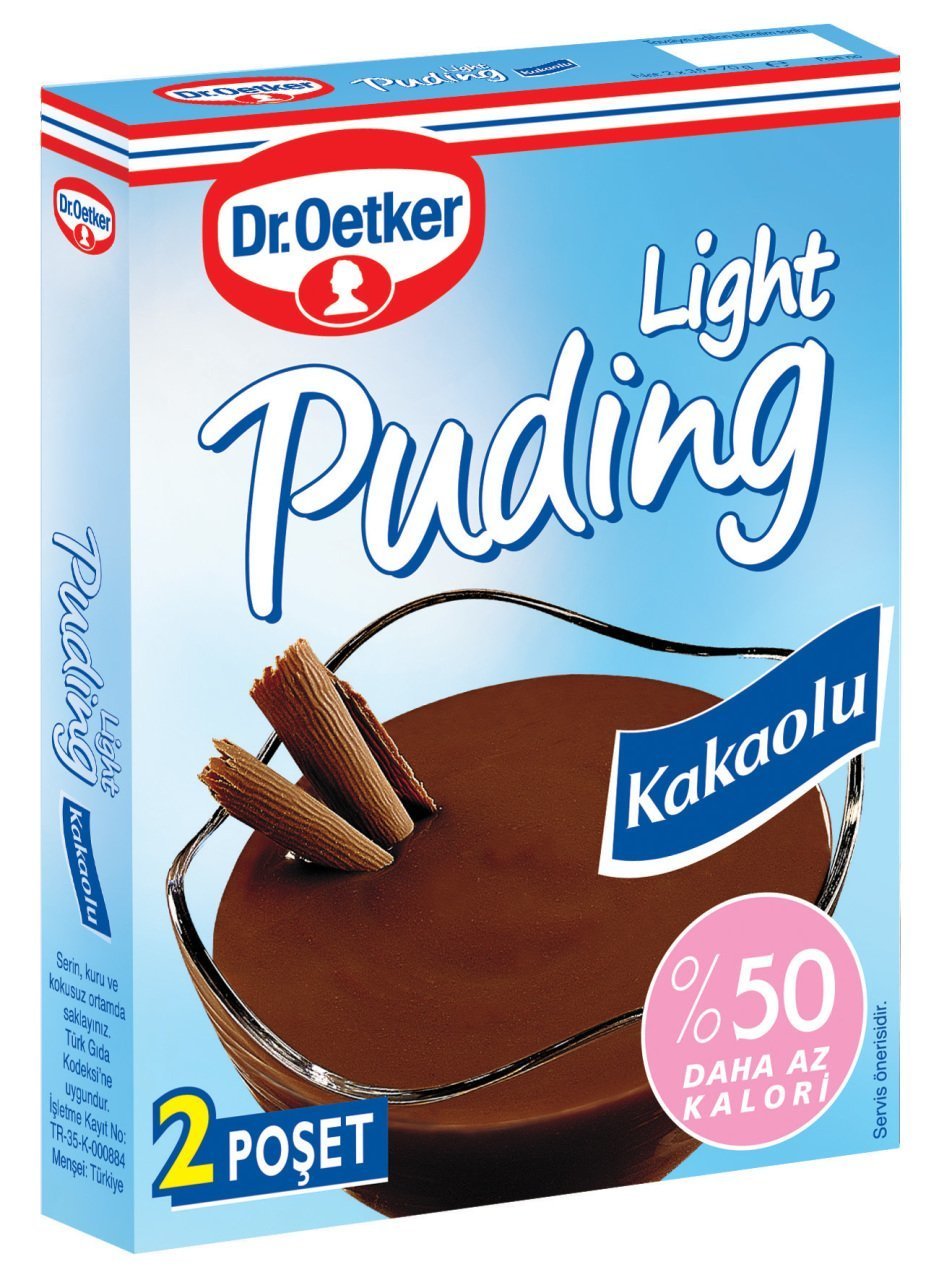 Dr.Oetker Light Puding Kakaolu 70 gr