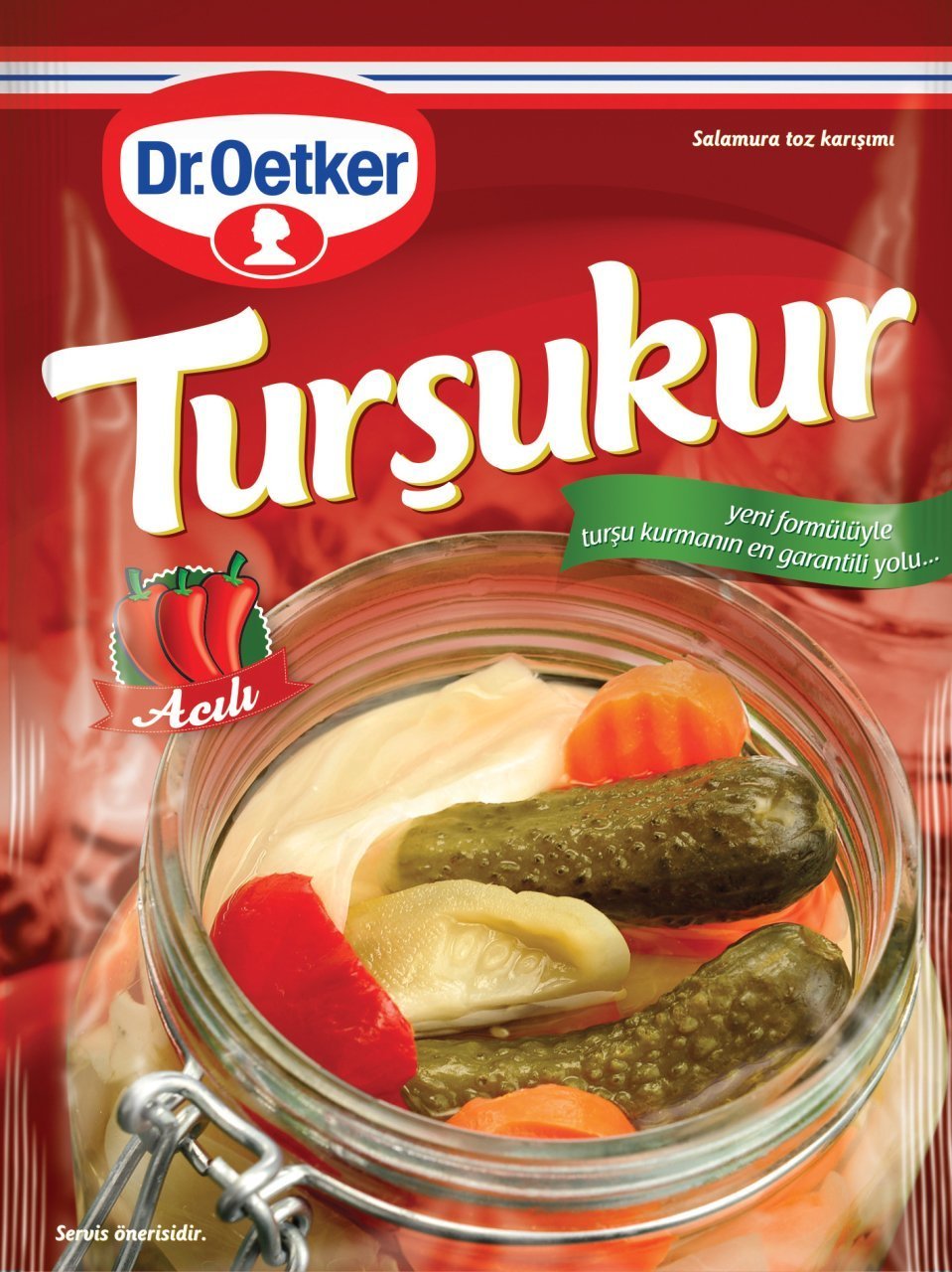Dr.Oetker Turşukur Acılı 100 gr