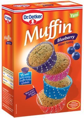 Dr.Oetker Blueberry Muffin Mavi Yemiş 300 gr