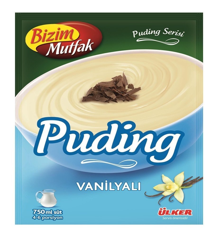 Bizim Mutfak Vanilyalı Puding 125 gr