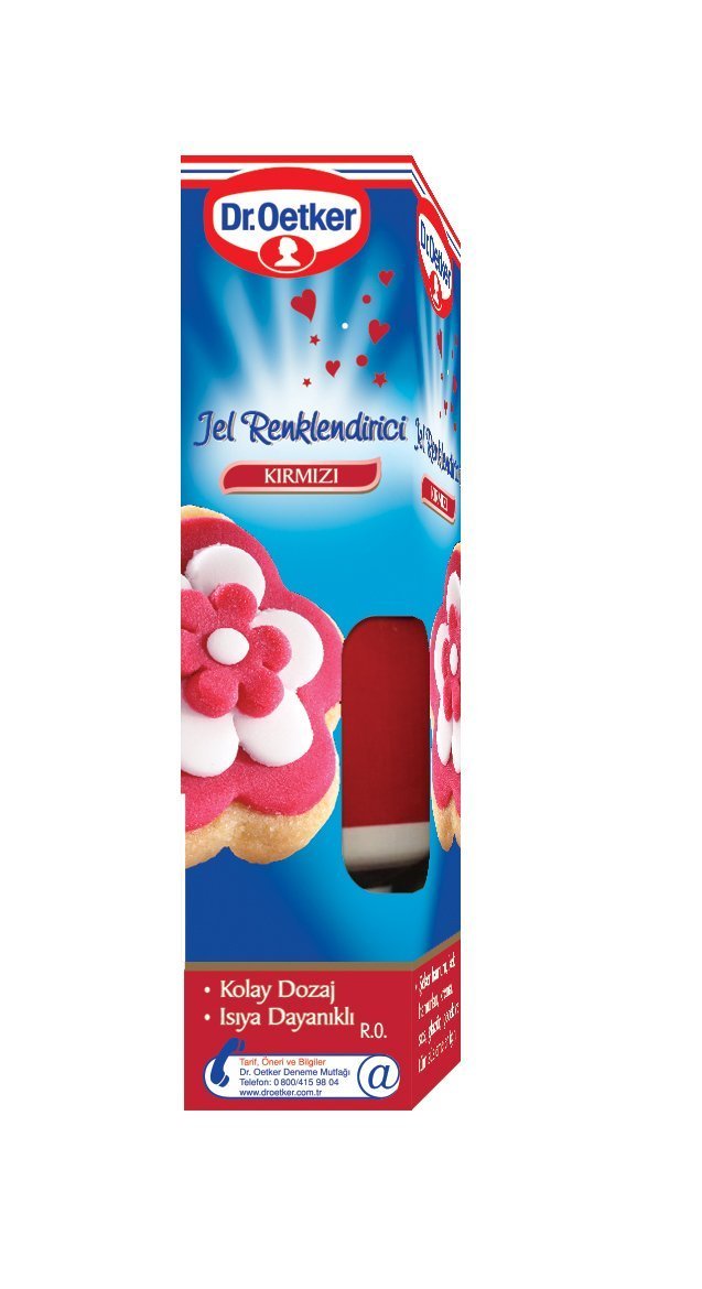 Dr.Oetker Jel Renklendirici Kırmızı 10 gr