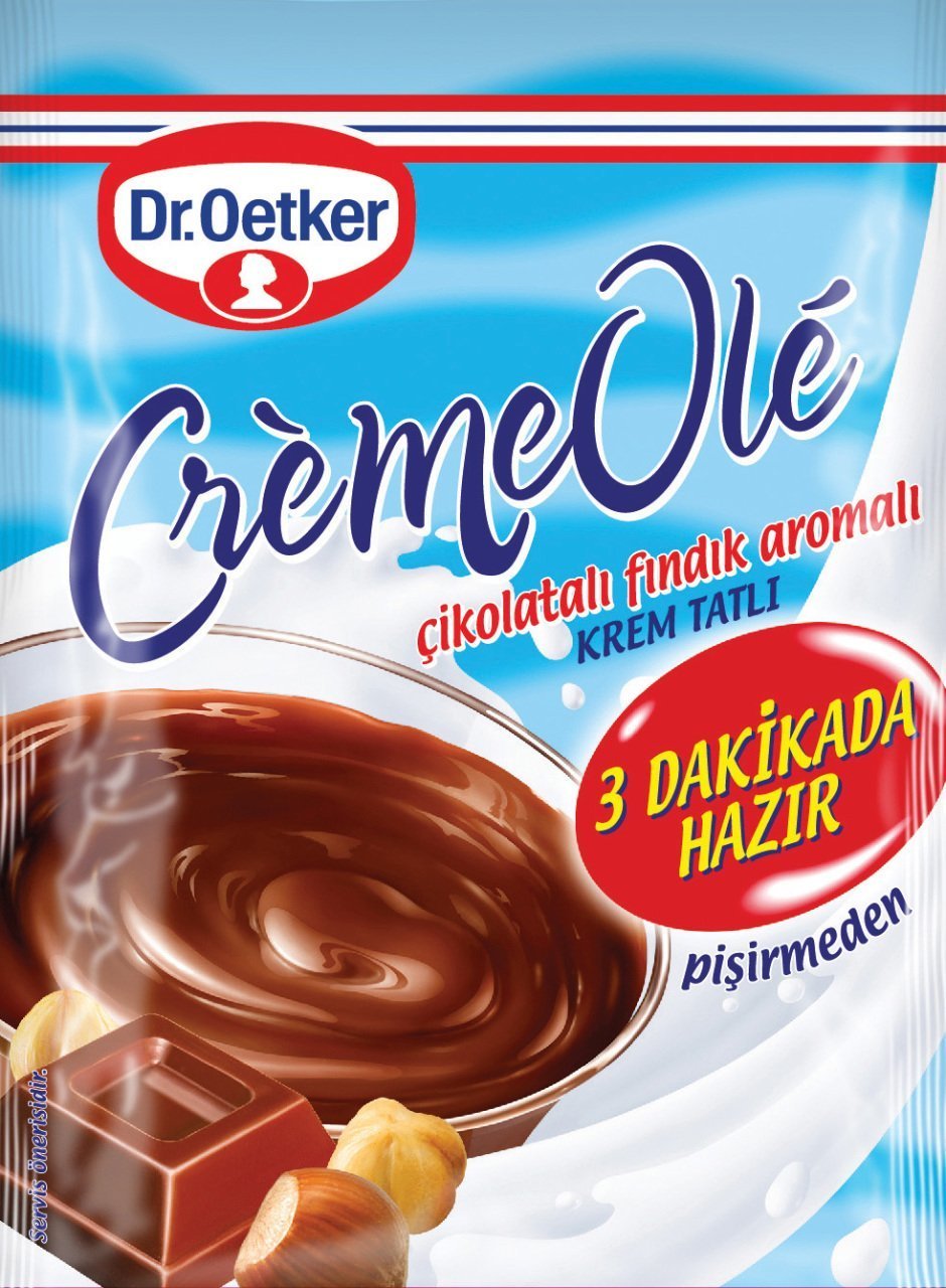 Dr.Oetker Creme Ole Çikolatalı Fındık  125 gr
