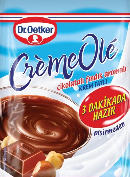 Dr.Oetker Creme Ole Çikolatalı Fındık  125 gr