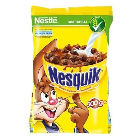 Nesquik Çikolatalı Buğday ve Mısır Gevreği 450 gr