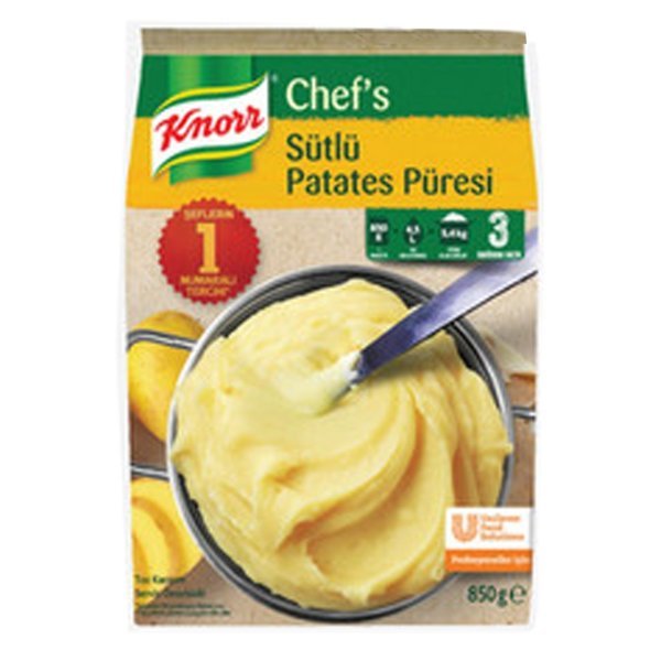 Knorr Chef' s Sütlü Patates Püresi 850 gr