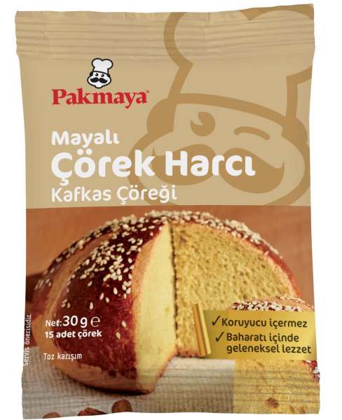 Pakmaya Mayalı Çörek Harcı Kafkas Çöreği 30 gr