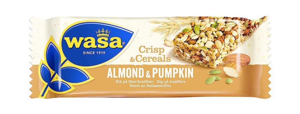 Wasa Bar Balkabak ve Bademli  35 gr