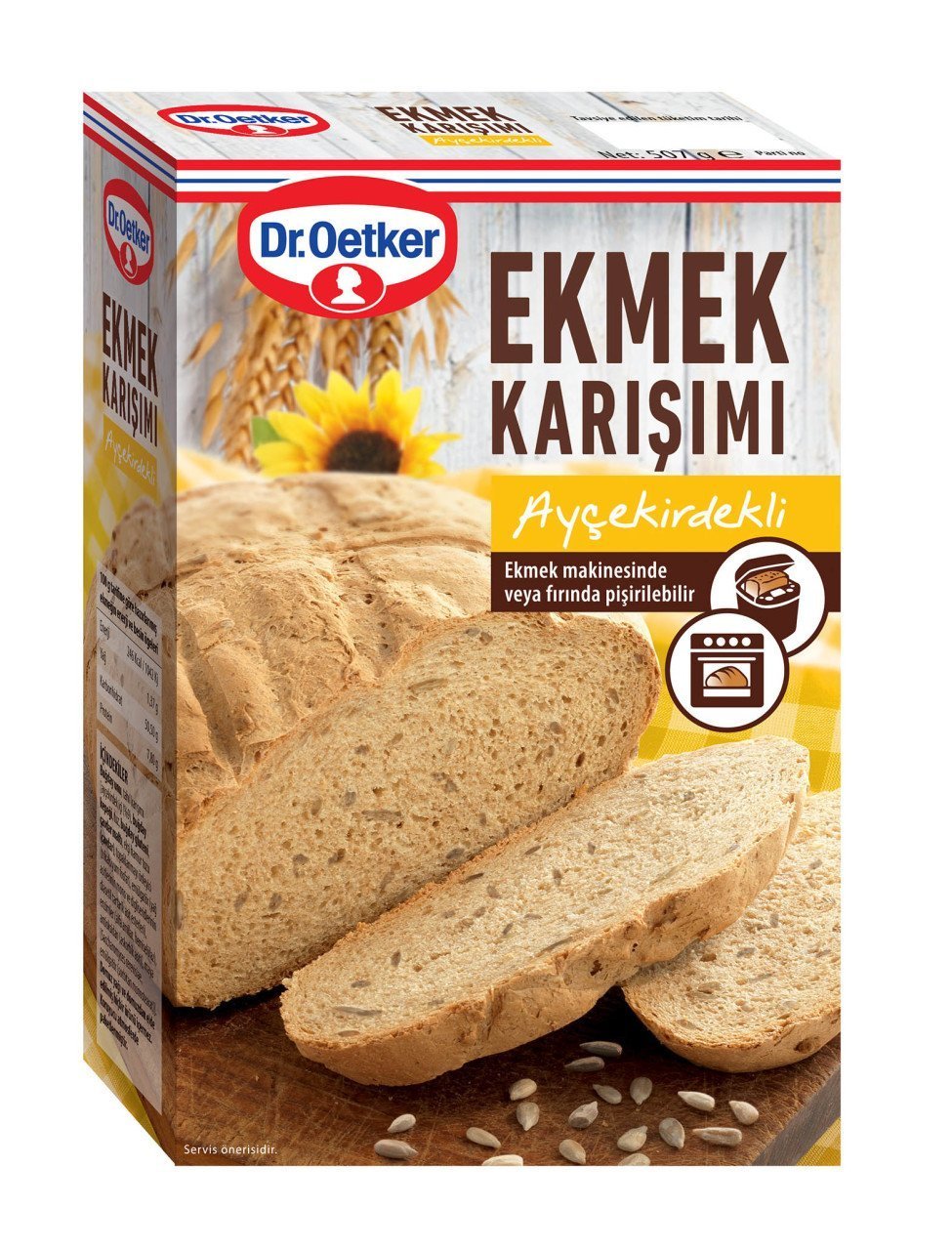 Dr.Oetker Ekmek Karışımı Ayçekirdekli 507 gr