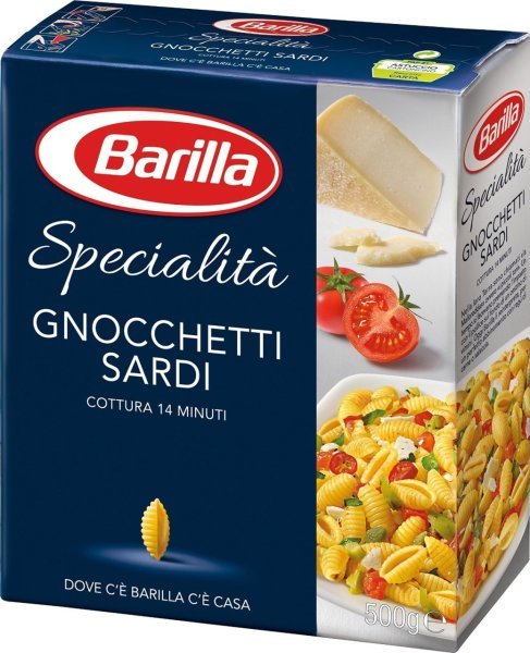 Barilla Gnocchetti Deniz Kabuğu Makarna 500 gr