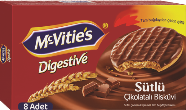 McVities Digestive Sütlü Çikolatalı Biskuvi 91 gr