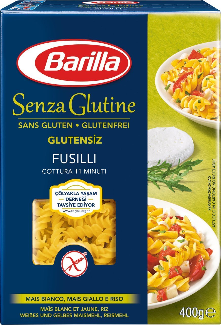 Barilla Fusilli Burgu Glutensiz Makarna 400 gr