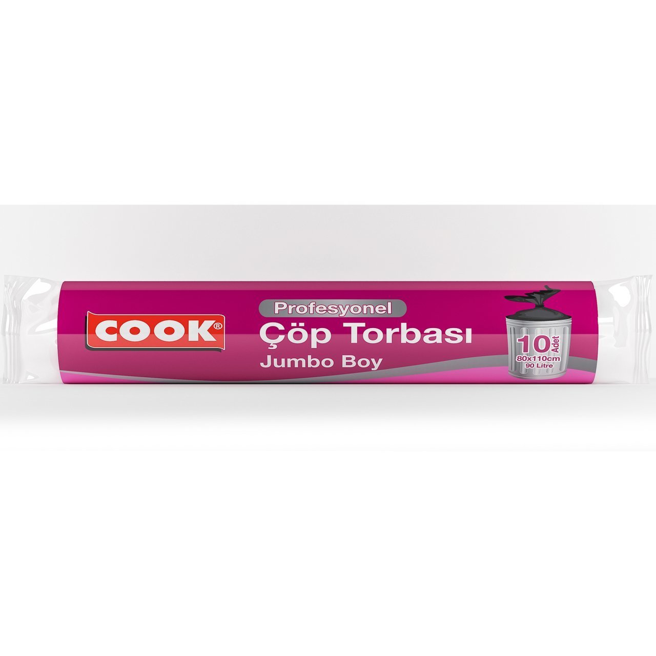 Cook Profesyonel Çöp Torbası Jumbo Boy 80 x 110 cm 10 Adet