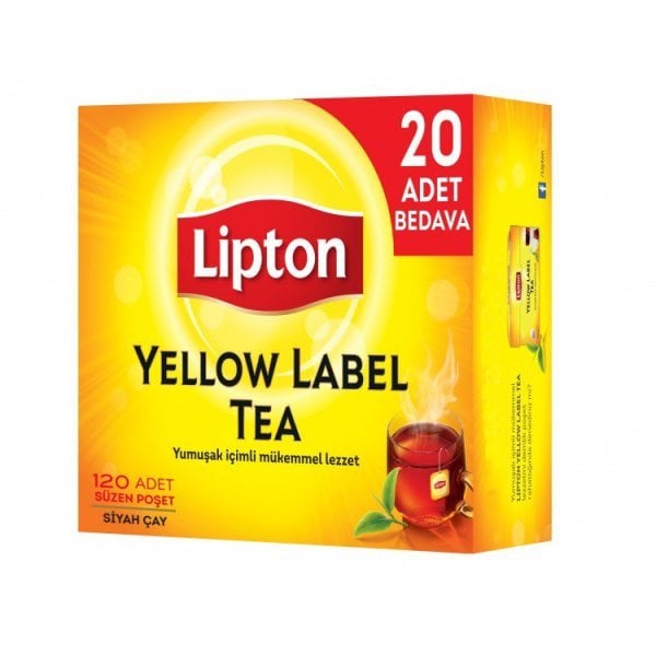 Lipton Yellow Label Tea Süzen Poşet 120 Adet