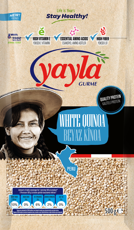 Yayla Gurme Beyaz Kinoa 500 gr