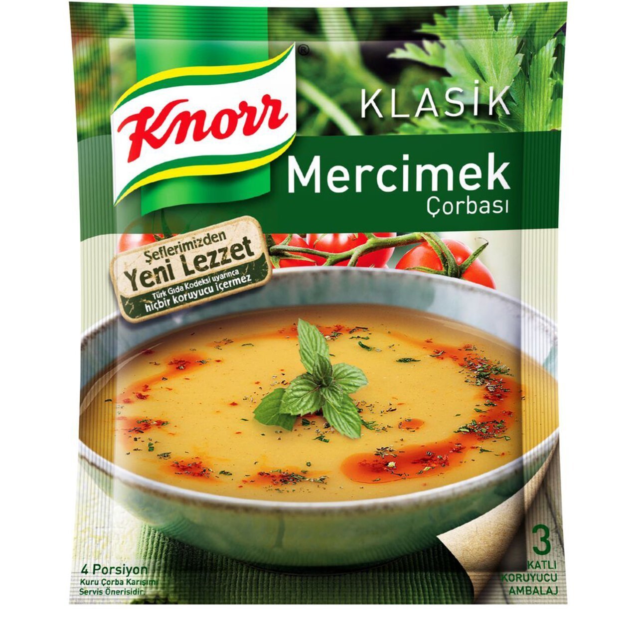Knorr Süzme Mercimek Çorbası 76 gr