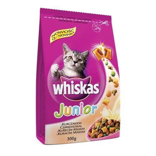 Whiskas Tavuklu Sebzeli 300 gr Yavru Kuru Kedi Maması