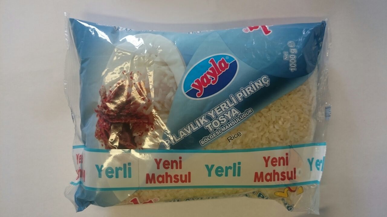 Yayla Tosya Yerli Pirinç 1 kg