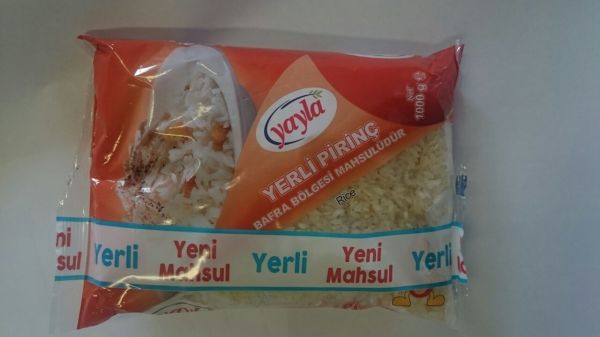 Yayla Bafra Yerli Pirinç 1 kg