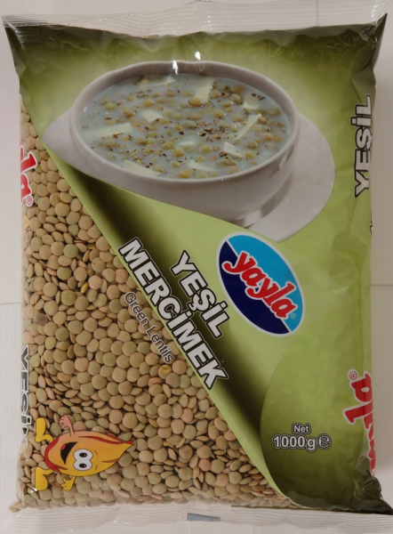 Yayla Yeşil Mercimek 1 kg