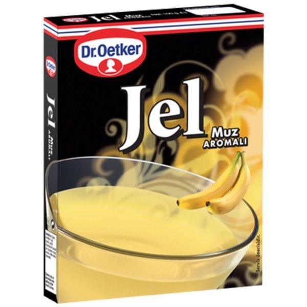 Dr.Oetker Jel Muz Aromalı 100 gr