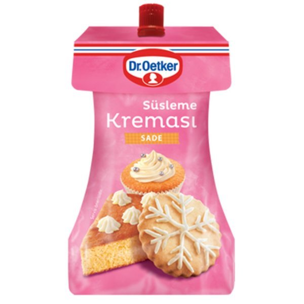 Dr.Oetker Süsleme Kreması Sade 140 gr