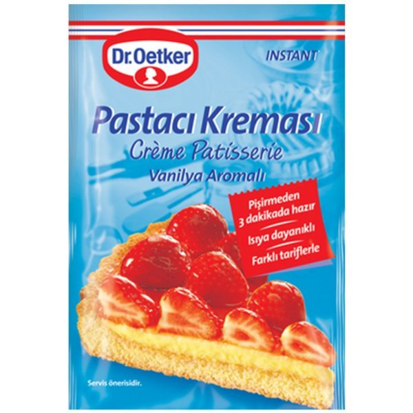 Dr.Oetker Pastacı Kreması Vanilya Aromalı 55 gr