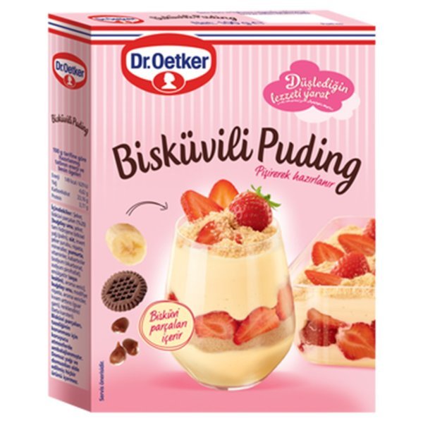 Dr.Oetker Bisküvili Puding 100 gr