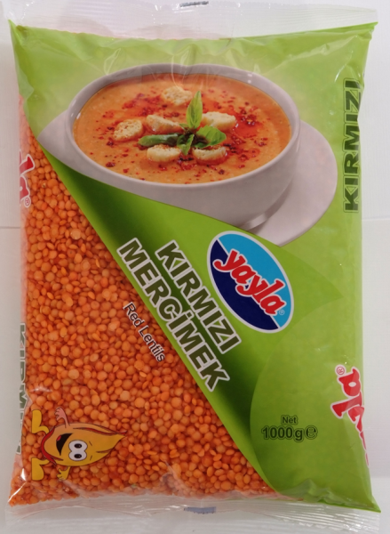 Yayla Kırmızı Mercimek 1 kg