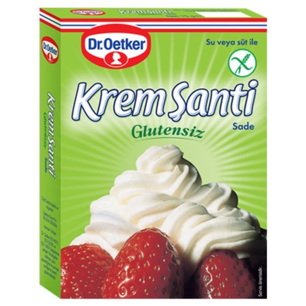 Dr.Oetker Glutensiz Krem Şanti 75 gr