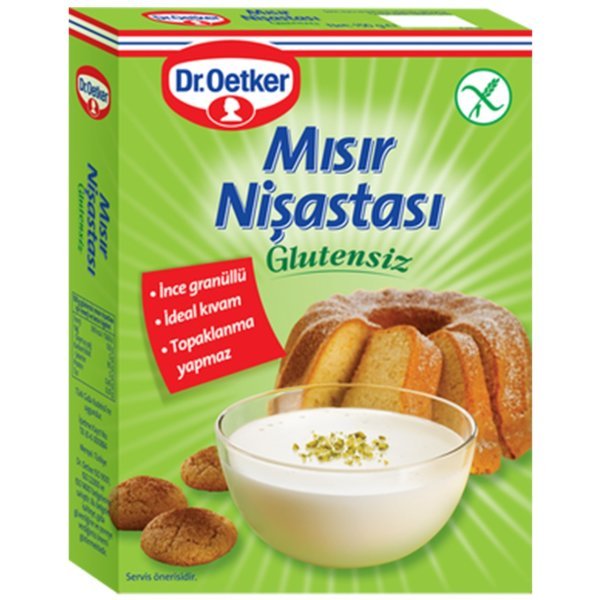 Dr.Oetker Glutensiz Mısır Nişastası 150 gr