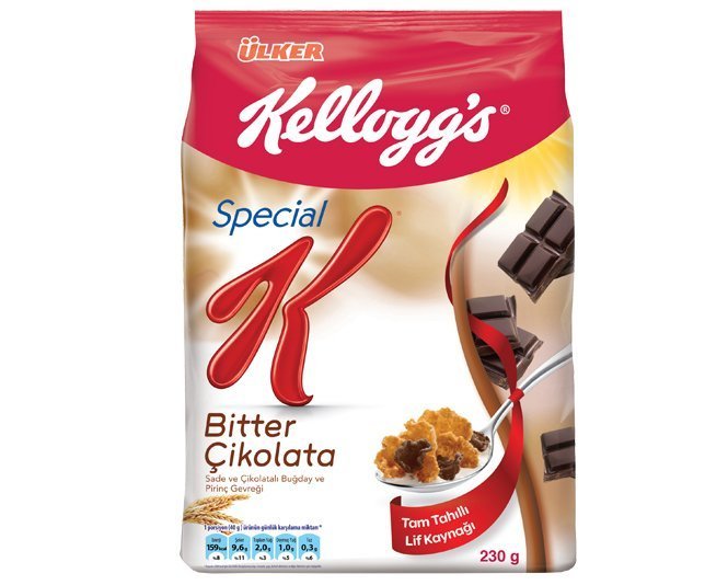 Ülker Kellogg' s Special K Bitter Çikolata 230 gr