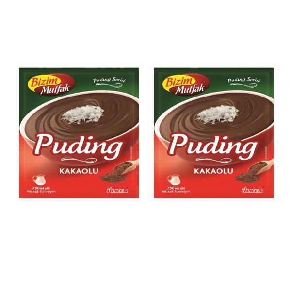 Ülker Bizim Mutfak Kakaolu Puding 2 Adet