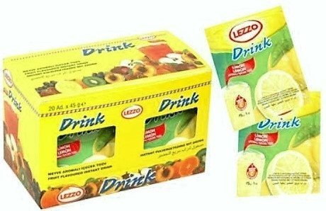 Lezzo Drink Limon İce Tea  9 gr x 24 Adet