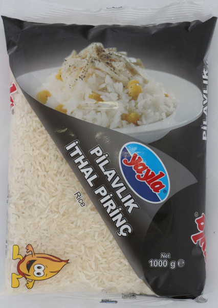 Yayla Pilavlık İthal Pirinç 1 kg