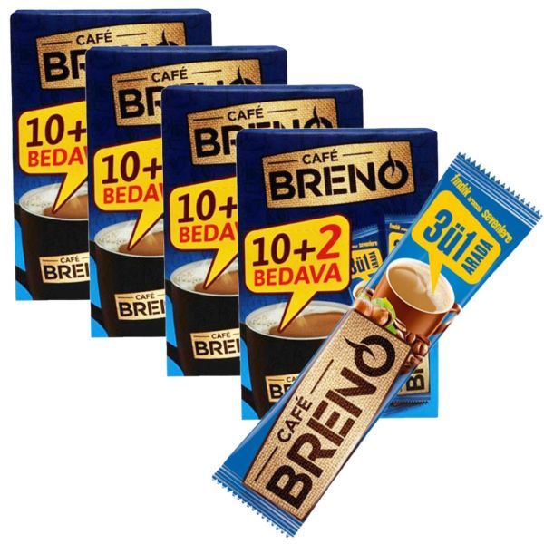 Cafe Breno 3 ü 1 Arada Fındık Aromalı Sevenlere 48 Adet