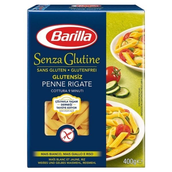 Barilla Glutensiz Makarna Kalem  400 gr
