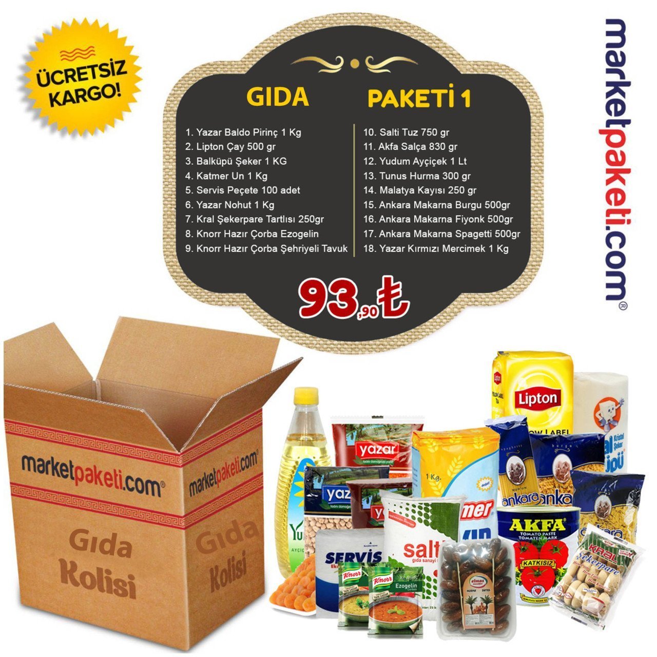 Gıda Paketi 1