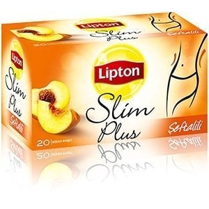 Lipton Slim Plus Şeftalili  Çay 40 gr