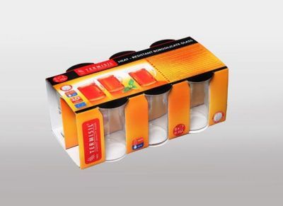 Termisil Isıya Dayanıklı Bardak 3 Adet 0.25 lt