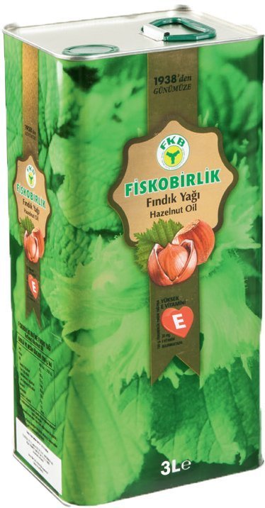 Fiskobirlik Fındık Yağı 3 lt