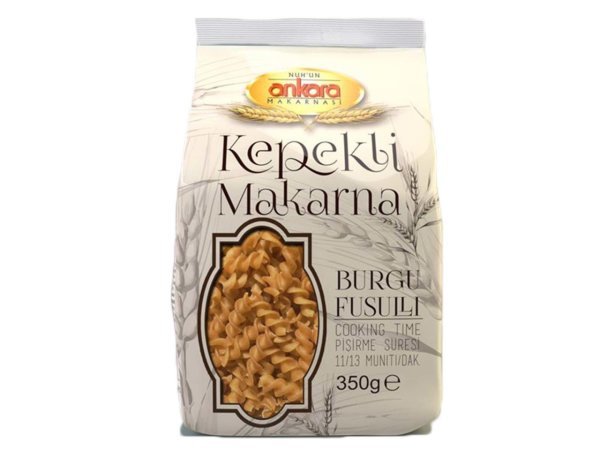 Nuhun Ankara Makarna Kepekli Burgu 350 gr