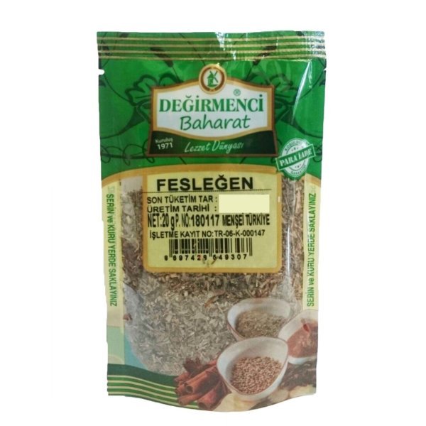 Değirmenci Baharat Fesleğen 20 gr