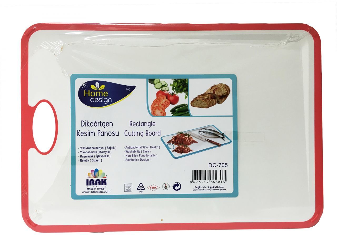 Home Design Kesim Panosu 33 cm Kırmızı