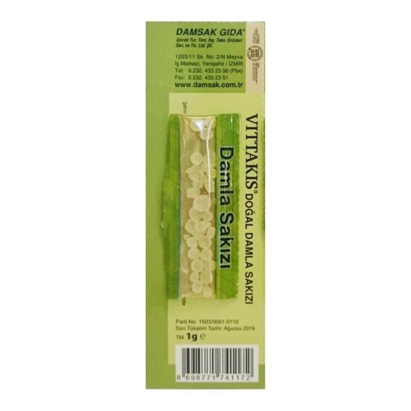 Değirmenci Baharat Damla Sakızı 1 gr