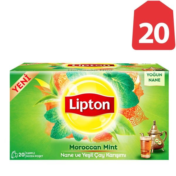 Lipton Moroccan Mint 20'li Bitki Çayı