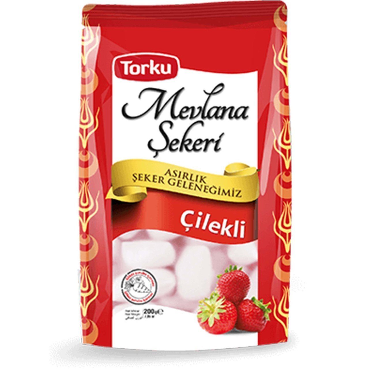 Torku Mevlana Şekeri Çilekli 200 gr