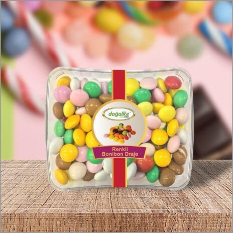 Doğalite Renkli Bonibon Draje 100 gr
