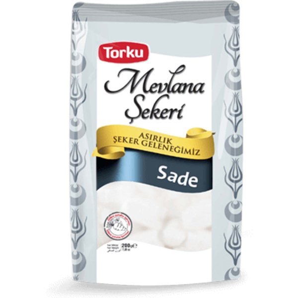 Torku Mevlana Şekeri Sade 200 gr